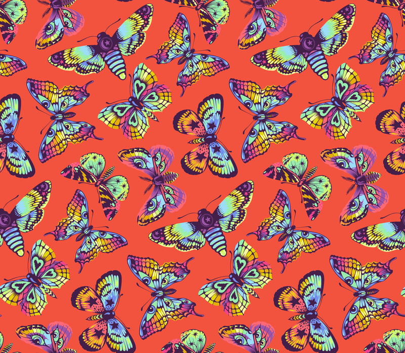 Tula Pink - Daydreamer - Papaya - PWTP172